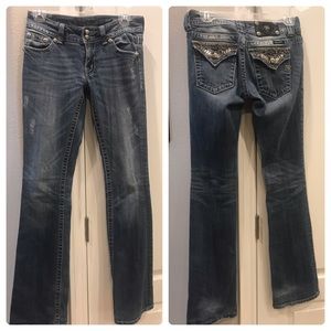 Miss Me Boot Cut Jeans Size 27